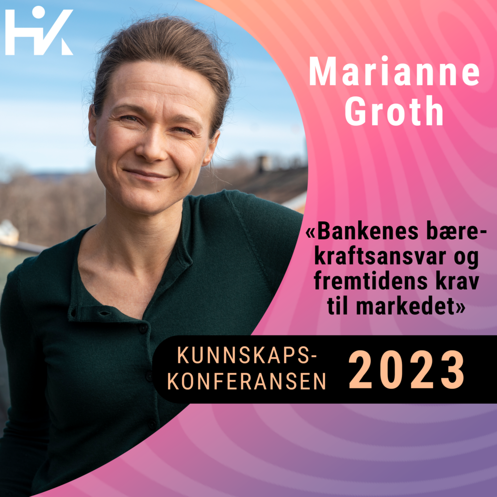 Kunnskapskonferansen 2023, Plakat med Marianne Groth