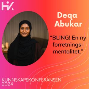 Deqa Abukar, Kunnskapskonferansen 2024